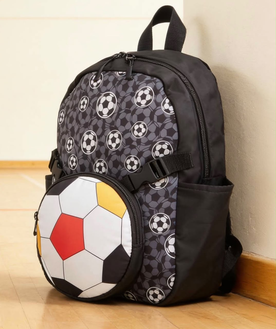 Junior Football Striker 3D Ball Pocket Backpack